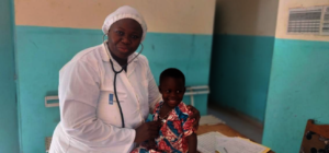 Nurse & patient in Ferme de M'Possoba