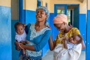 Mothers and Babies at a Clinic