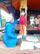 Monitoring children at risk of malnutrition.