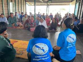 An open village meeting to discuss DV