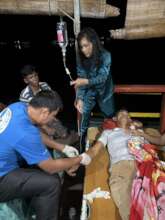 TLC treats acute food poisoning late at night.