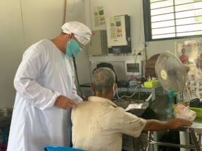 TLC clinician with a "mature" patient.