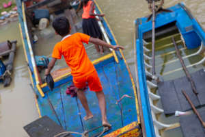 Crossing the River