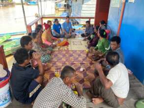 Domestic violence group session.