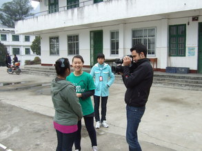 Interviewing students after the GECKO class