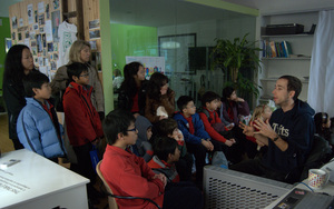 YCIS students visit our green office