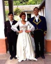 Reenactment of the hispanic period