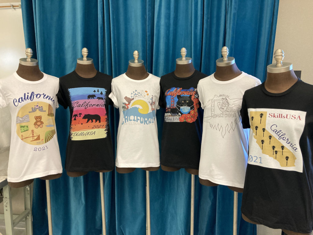 Shirts Designed and Created by MetroED Students