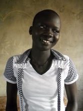 Grace Adeng Deng Honor Student at Ayak Anguei