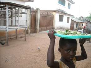 this little girl has to sell to help family