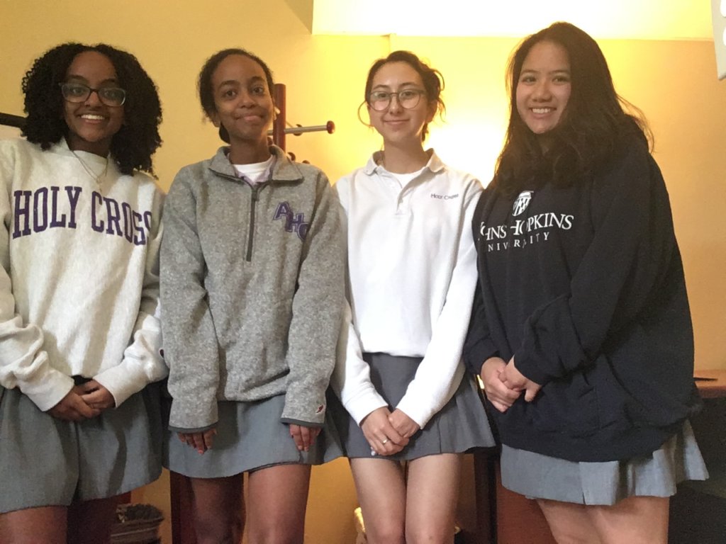 Academy of the Holy Cross Students Creating Change