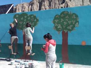 Painting our Mural