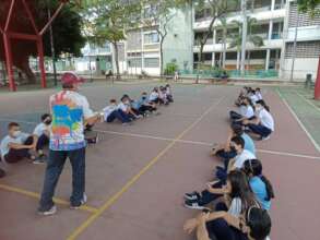 Heah Coach Jose R. Explaining basic principles