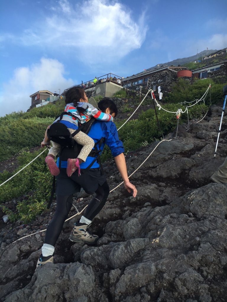 Shan Shan at Climb to Change a Life Mt. Fuji