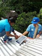 Installation of solar kits