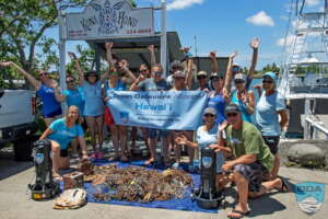 ODA Crew with "Catch of the Day" :-)