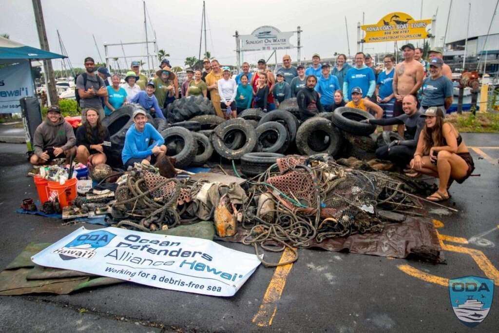 Just one of your ocean cleanup crews!