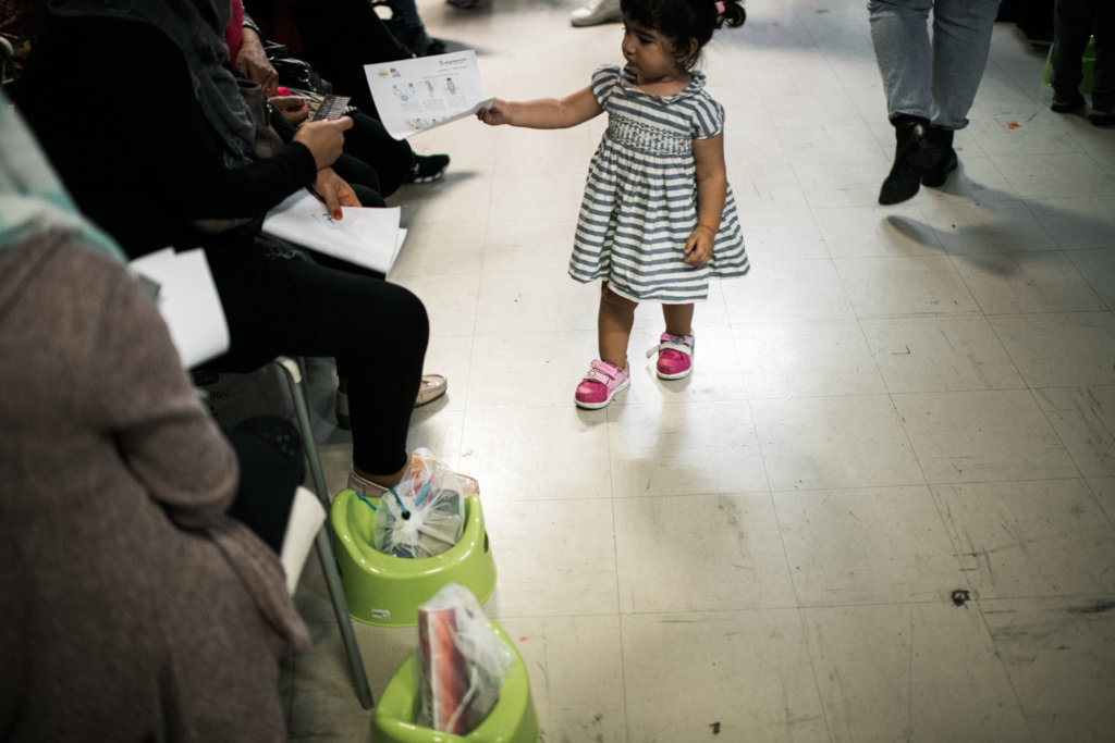 Clean Diapers for Refugee Babies in Greece