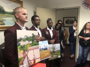 Rosenwald Students at Florida State Capitol