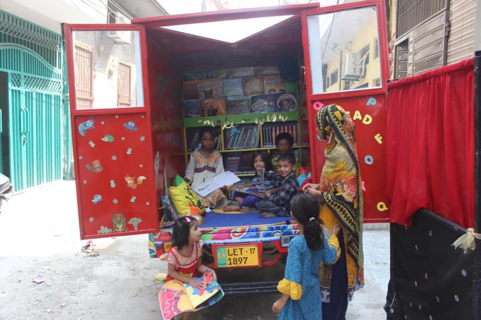 Rickshaw Mobile Library to visit 6000 children
