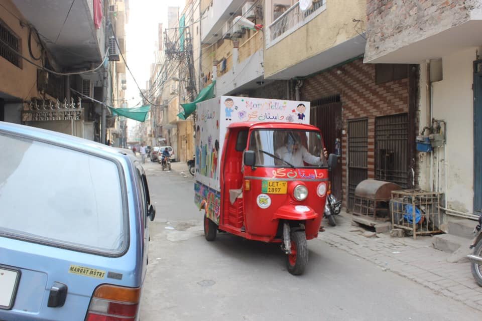 Rickshaw Mobile Library to visit 6000 children