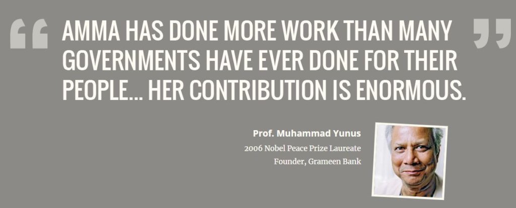 Support event: Amma in Copenhagen, October 22-23