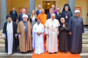 Amma says: "My religion is Love."