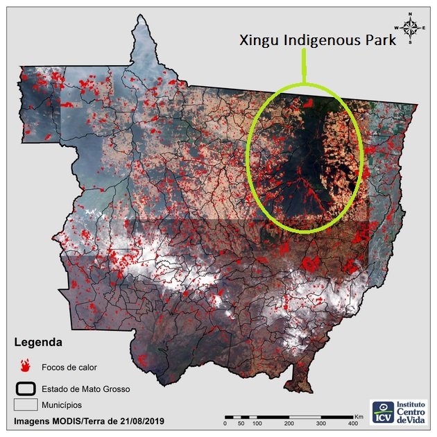 Help an Indigenous Village Contain Amazon Fires