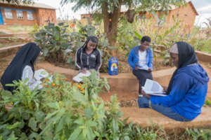 Naweza Students Listen to Lessons Through Radio
