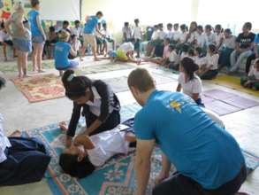 Safe Water Safe Land Training for students