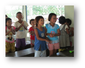 Children at Khok Kloy Learning Center