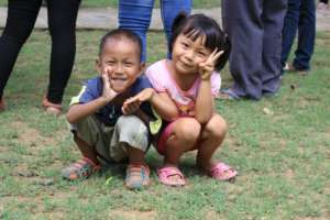 Happy children at FED School!