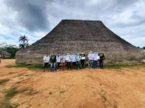 Beto Marubo and the COVID response team