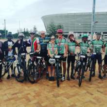 All smiles after a tough Cape Town Cycle Tour