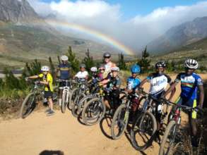Riding in our beautiful Jonkershoek valley