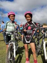 The young and very enthusiastic girls