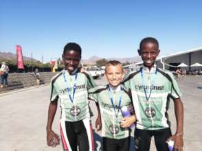 Podium finishers