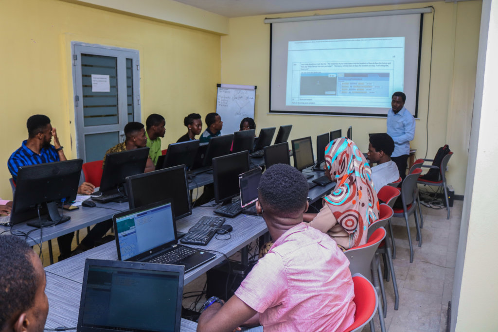 Tech Training for 100 young people in Lagos.