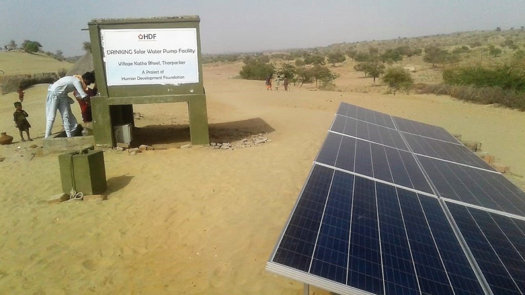 Solar Water Pumps for 2 Villages in Tharparkar