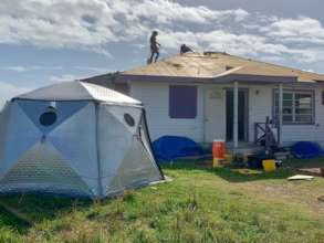 All Hands & Hearts repairs a home on Great Abaco
