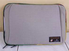 15" Laptop Sleeve  made from car seat covers