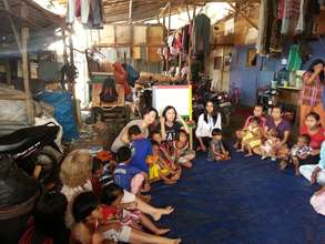 XSVillage Pre-Schoolers with JIS Peduli Volunteers