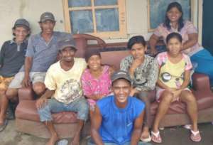 The Family: Endi is on the left