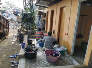 Bathroom and for washing cloths