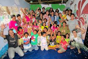 The Mural of Children's Dreams Finished