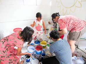 Designers Helping the Children Paint