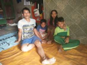 Maran and Sumiyati with Rahmat and Deden