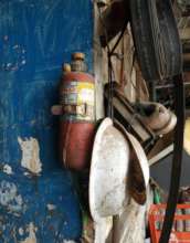 Mamat's old fire extinguisher
