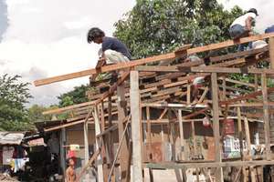 Ibu Salim's New Home Under Construction