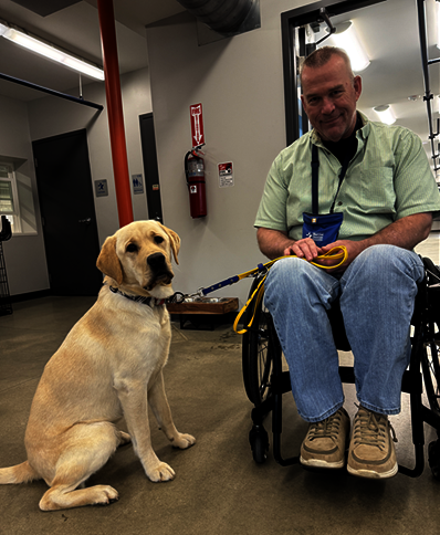 Veteran Helps Train Service Dogs for Fellow Vets